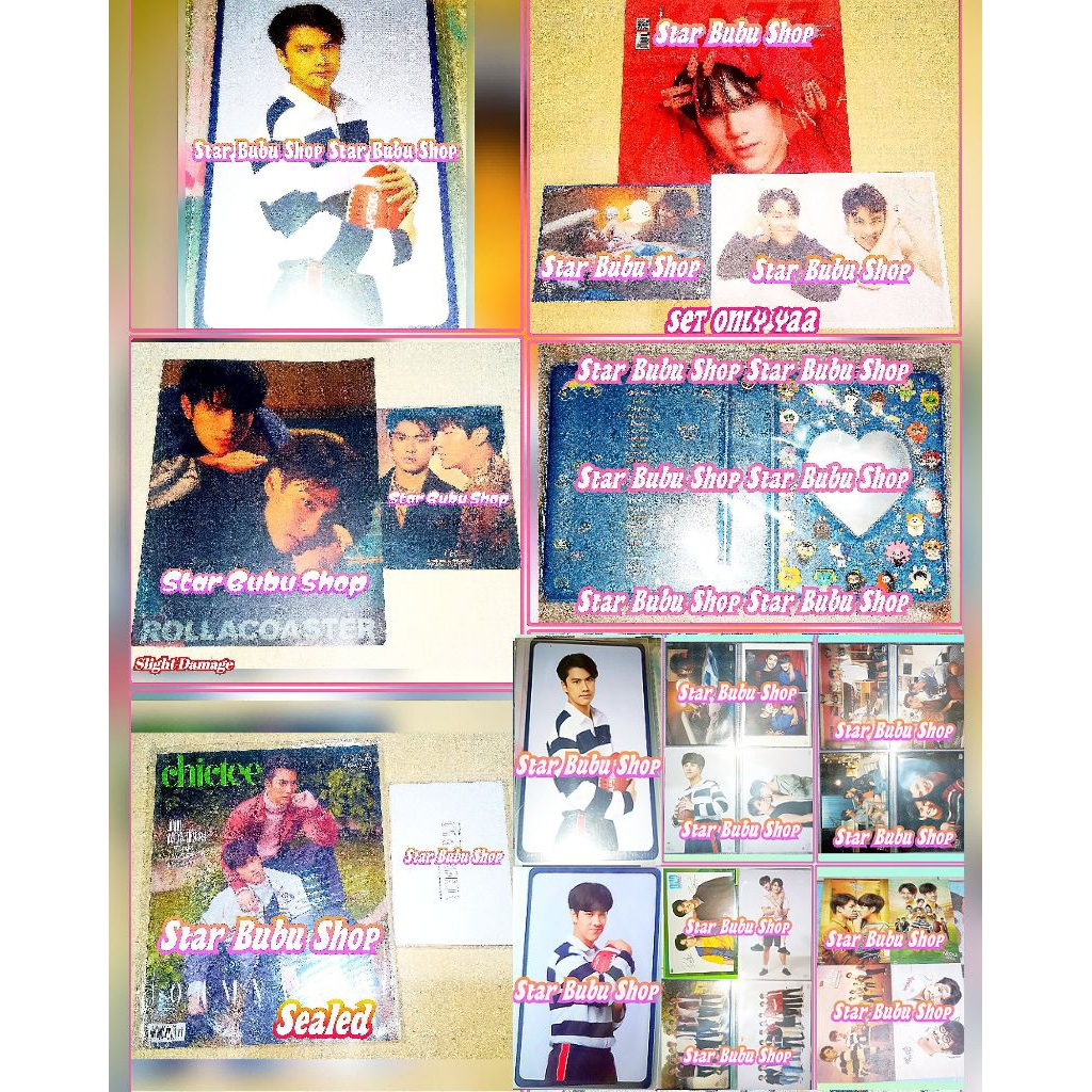 Bad Buddy Series Ohm Pawat Nanon Postcard Photocard Collectible Card Album Fandom Character Boxset B
