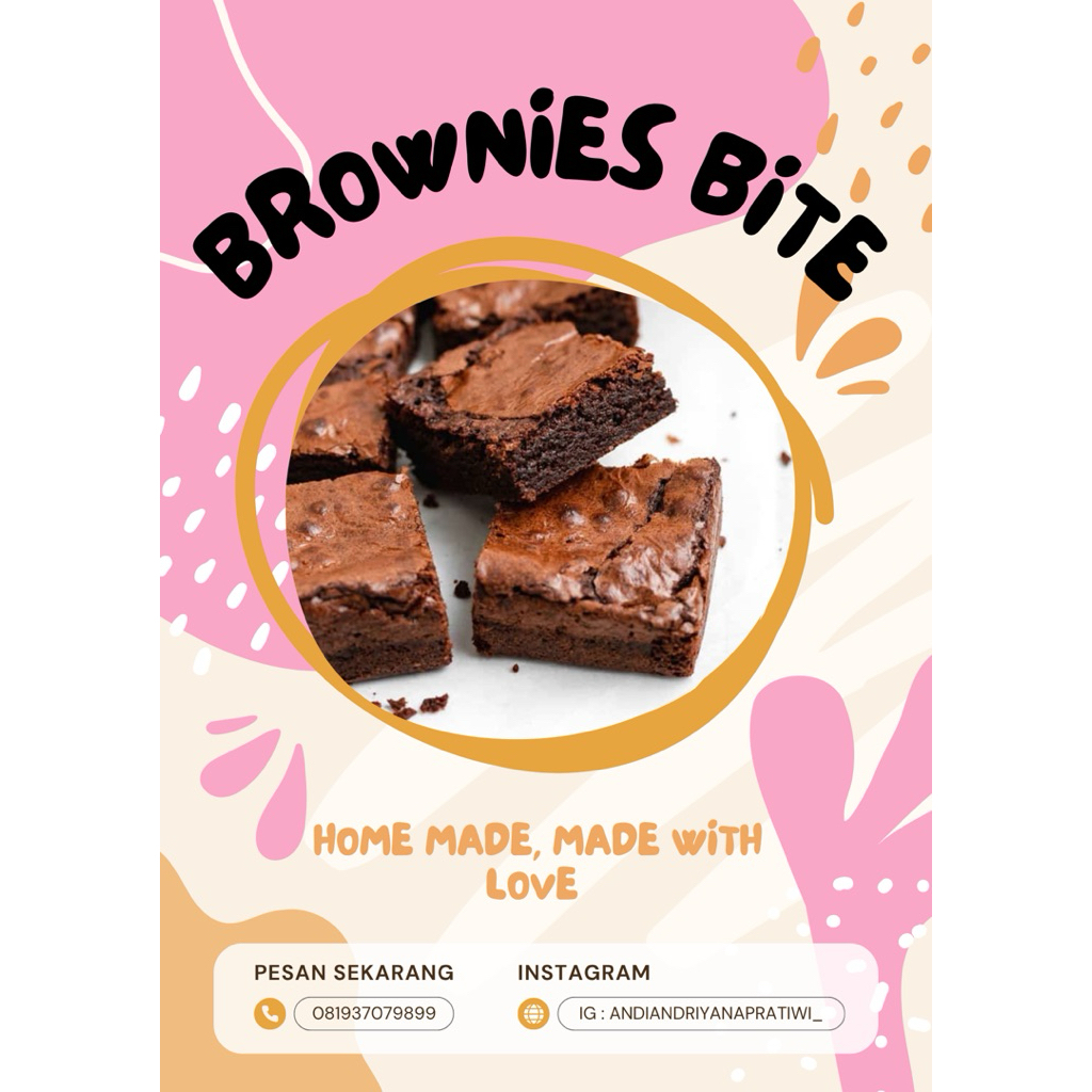 

Dimsum mentai & brownies bites