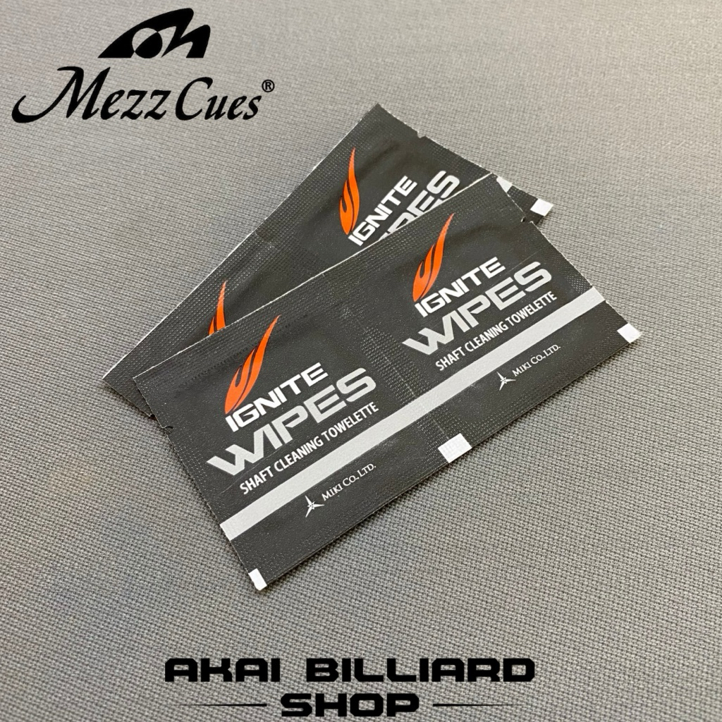 Mezz Ignite Wipes Towelete Shaft Cleaner Original Mezz - 2 Pcs