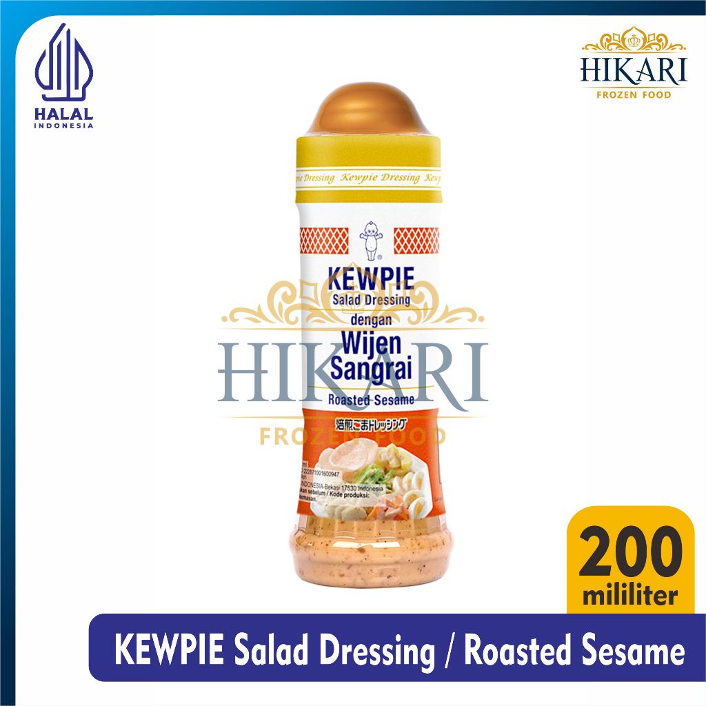 

KEWPIE Salad Dressing dengan Wijen Sangrai - Roasted Sesame