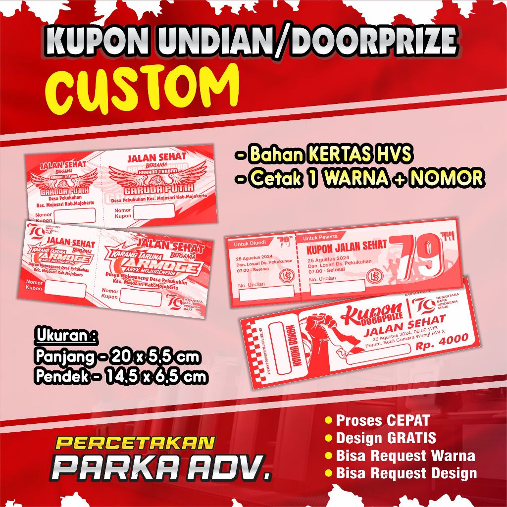 

Kupon Undian Doorprize Murah