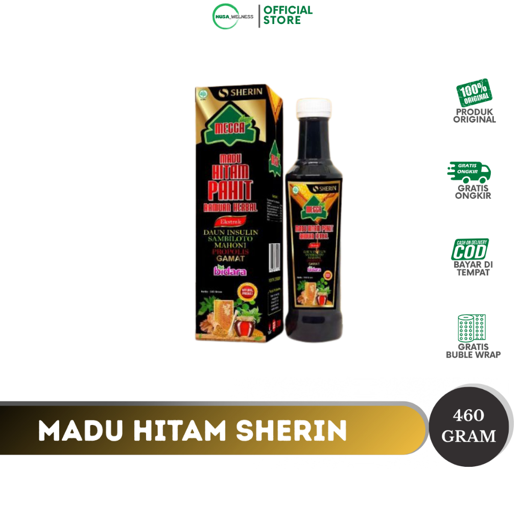 

(ORIGINAL & BERGARANSI) Madu Hitam Pahit Mecca 500gr | Solusi Herbal Diabetes | Original 100%