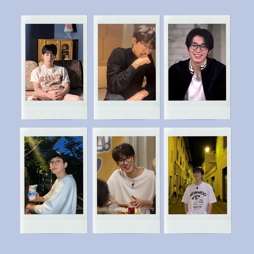 Polaroid Instax | Wonwoo Seventeen Potrait