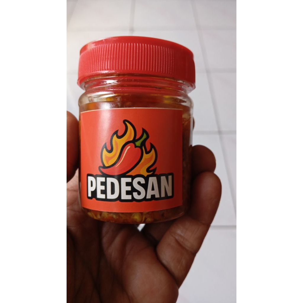 

Sambal bawang pedas gurih nikmat 110g