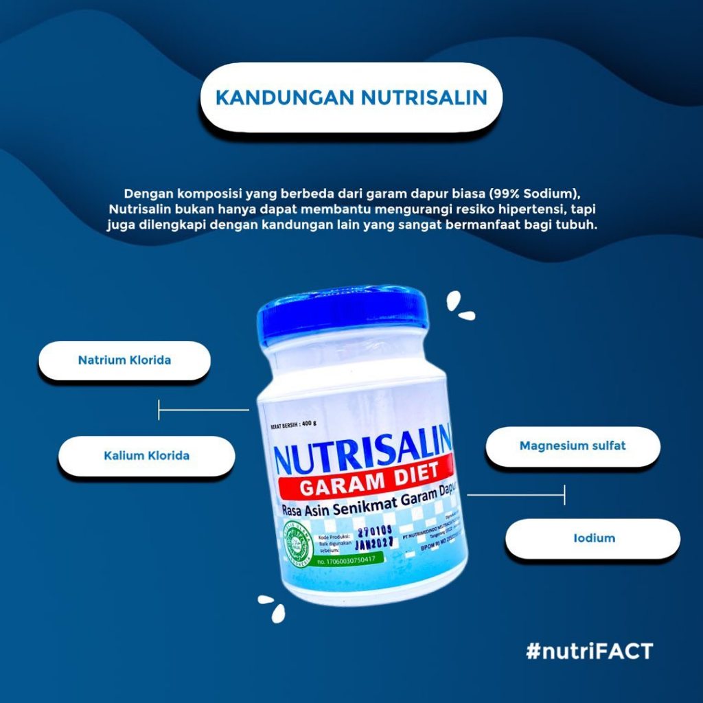 

Nutrisalin Garam Diet 200g (100% ORIGINAL)