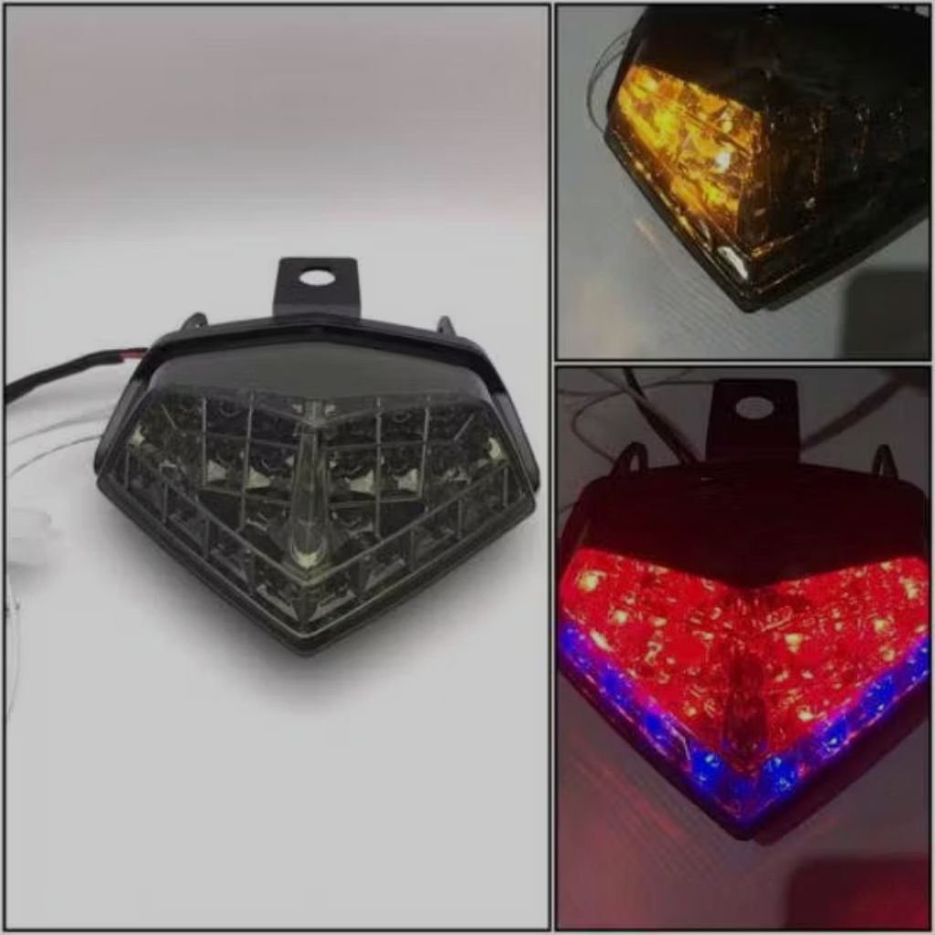 lampu stop led vixion new 2012-2015 aerox 125 lampu belakang led vixion new aerox 125