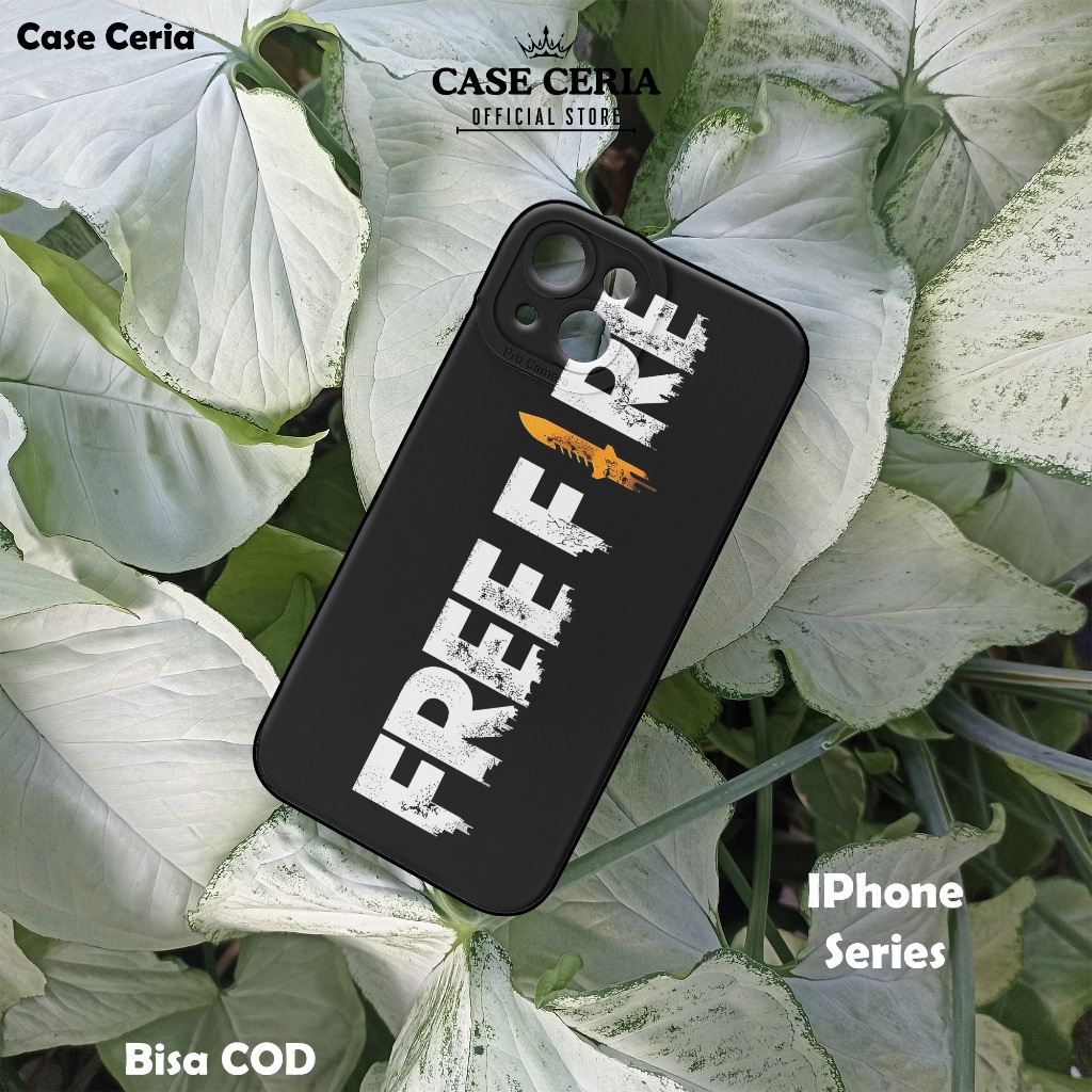 Case For IPhone 11 12 13 – Softcase Pro Camera 11 Pro Max 12 Pro Max 13 Pro Max Motif Game FF Battle