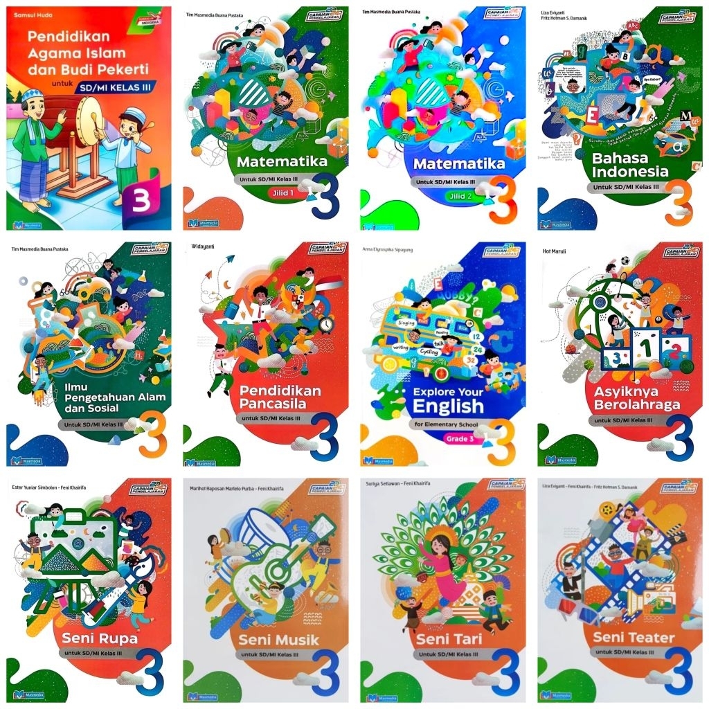Kurikulum Merdeka revisi terbaru untuk SD kelas 3 Masmedia