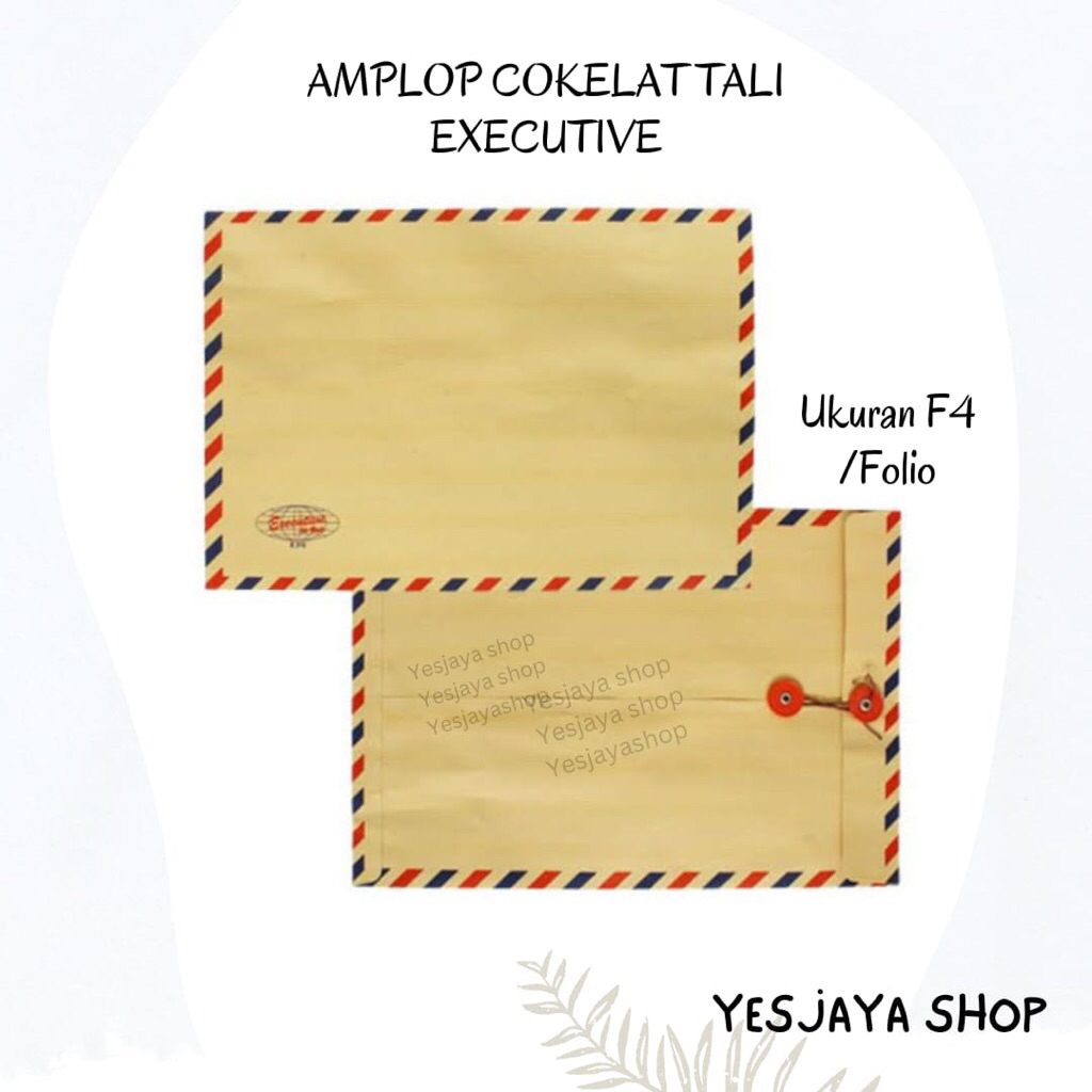 

{50 pcs} Amplop Tali Executive 310 AM isi 50 lembar Ukuran F4 / Amplop Tali Folio / Amplop Coklat Tali Folio / Amplop Lamaran Kerja Executive 310-AM / Amplop Cokelat Tali Lamaran Kerja Executive