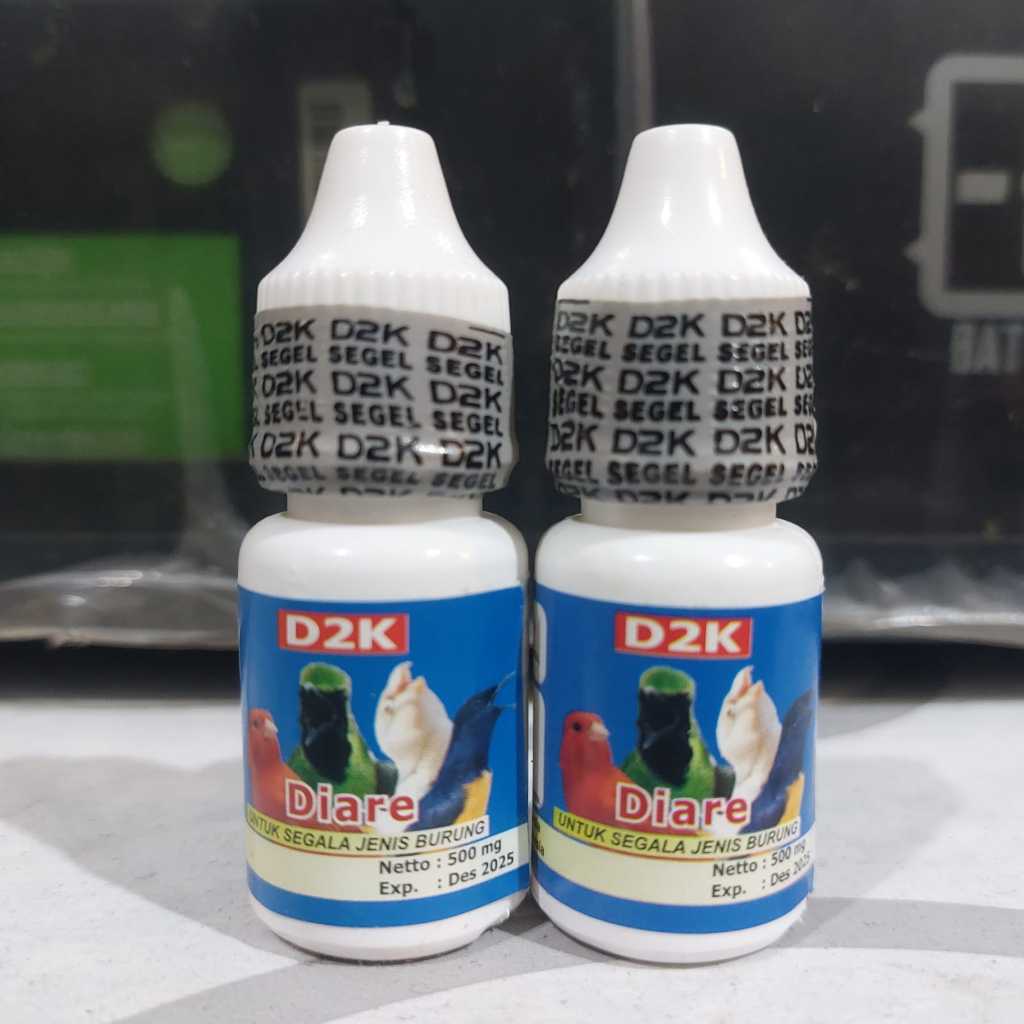 DIARE D2K OBAT BURUNG SAKIT DIARE MENCRET BEST SELLER