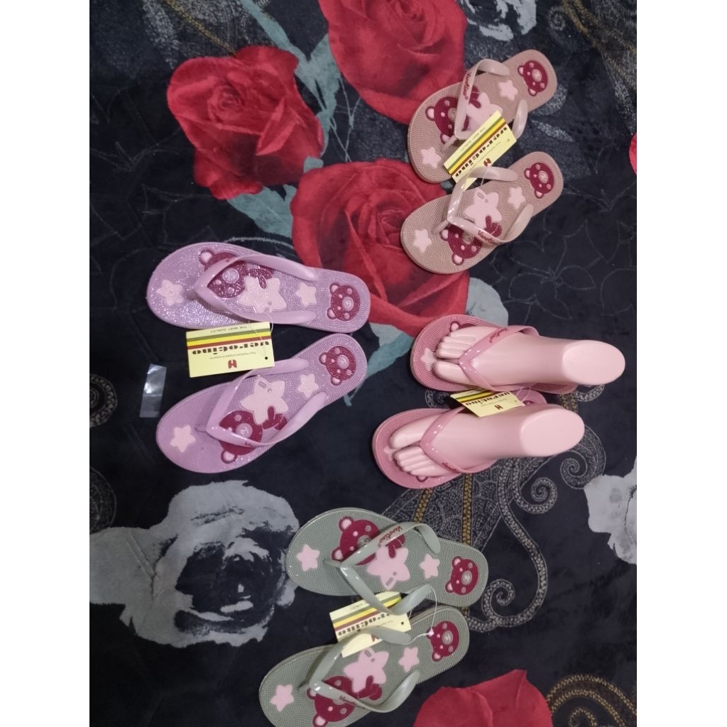 sandal jepit Rematik Refleksi verotino sendal duri terapi kesehatan (COD)