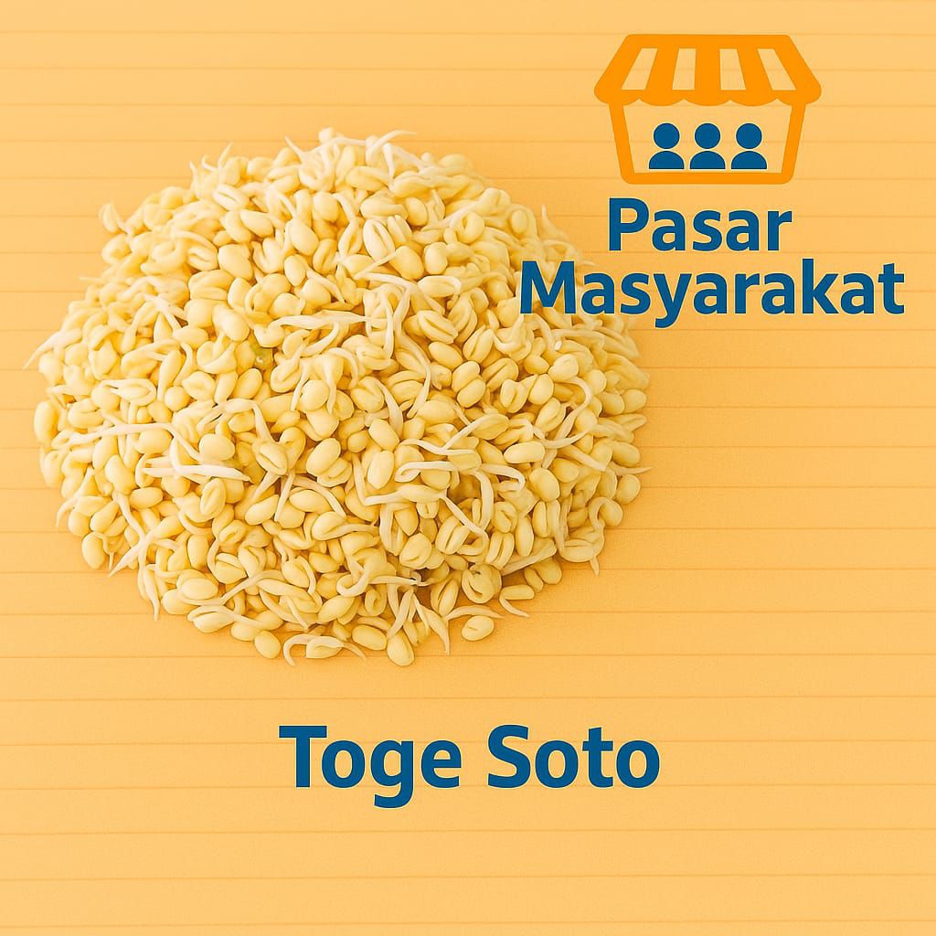 

Toge Soto Segar Kecambah Tauge 250 Gram Pasar.Masyarakat