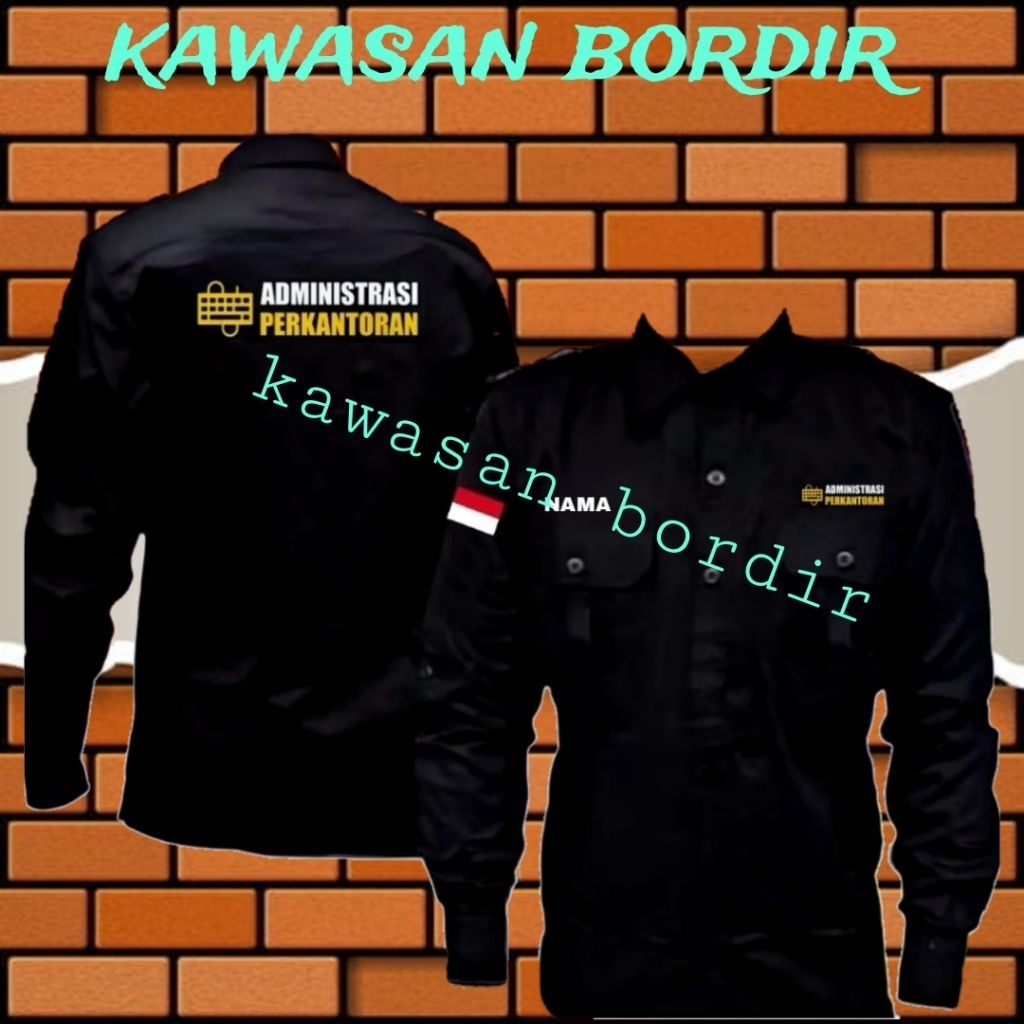 Terbaru kemeja administrasi perkantoran seragam administrasi perkantoran baju administrasi perkantor