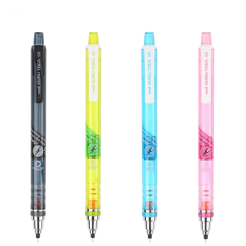 

Pensil Tekan Mekanik Sketsa Gambar UNI KURU TOGA 0.5 mm / 0.7 mm Mechanic Pencil