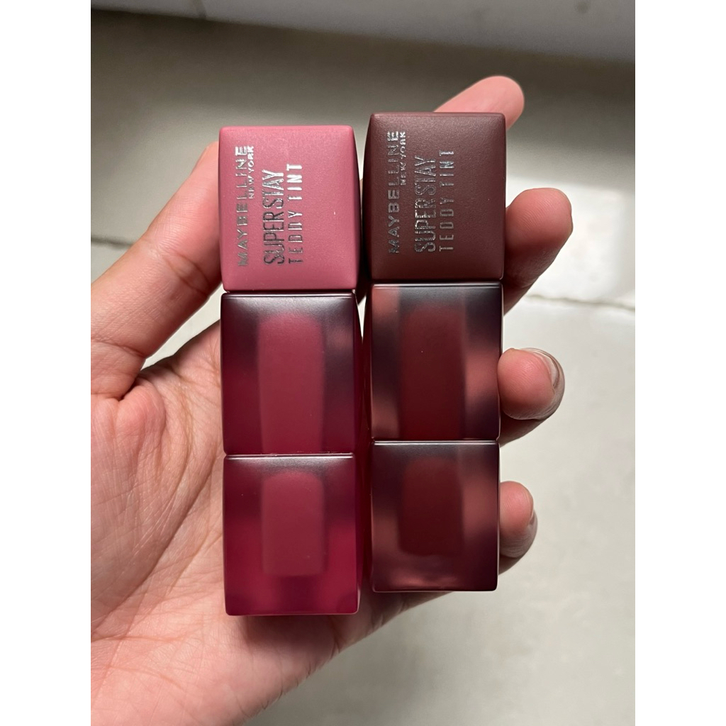 Maybelline superstay teddy tint (2 for 100k)