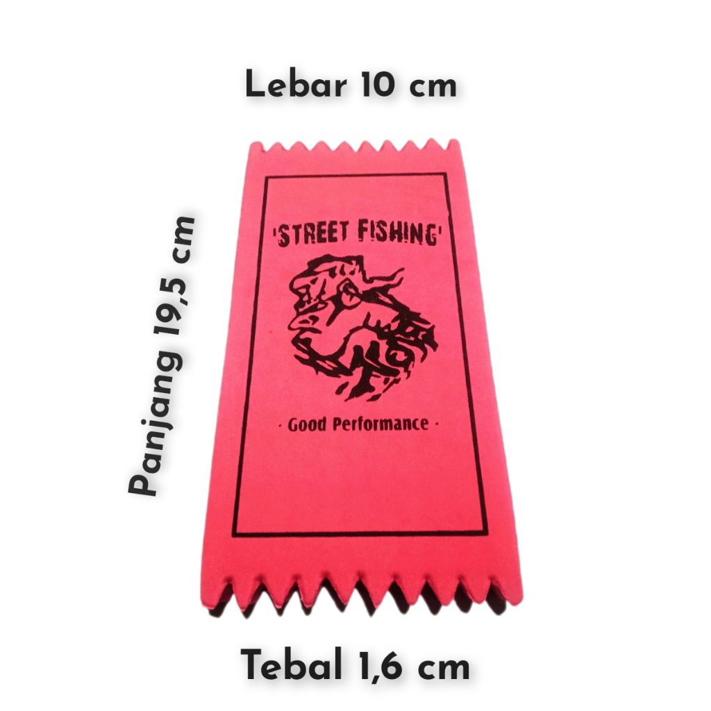 Busa Eva paket hemat 3 pcs, tempat gulungan rangkaian mata kail pancing