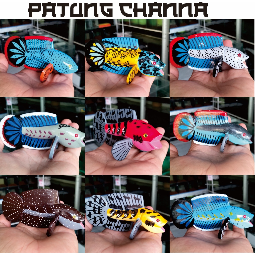 Patung Channa (Boneka kayu yang melatih mental channa)