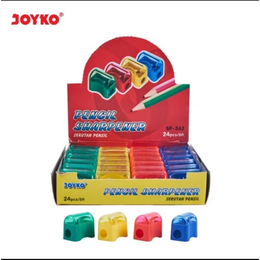 

Rautan Sharpener Kecil Joyko Sp-362 Roti (24 pcs)