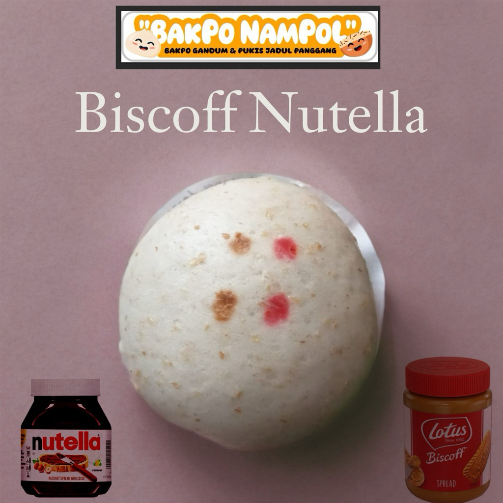 

Bakpao Gandum Jumbo Isi Selai Biscoff & Nutella, Lembut & Meleleh - GRATIS ONGKIR!