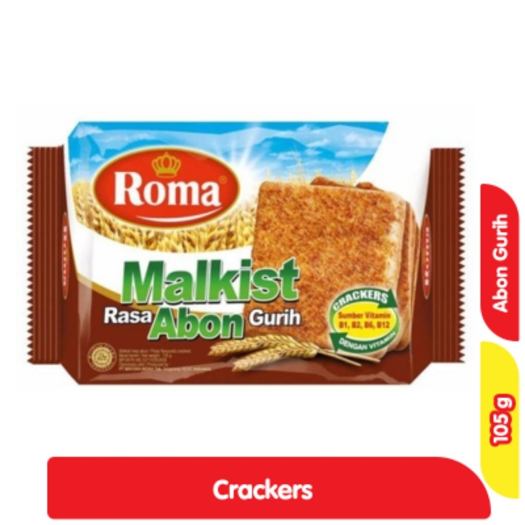 

Roma Malkist Abon Crackers 105 g