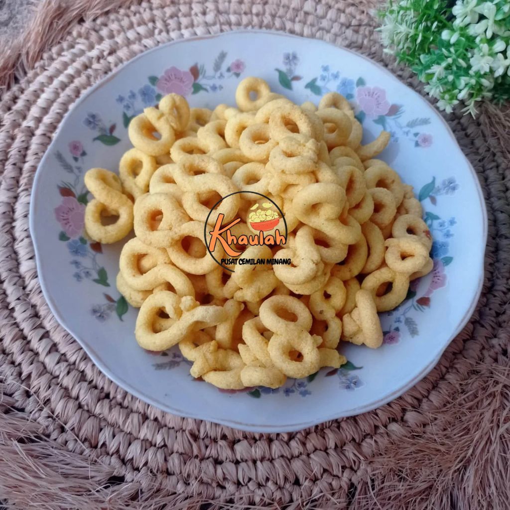 

Cemilan Karak Kaliang Angka 8 Kerupuk gurih