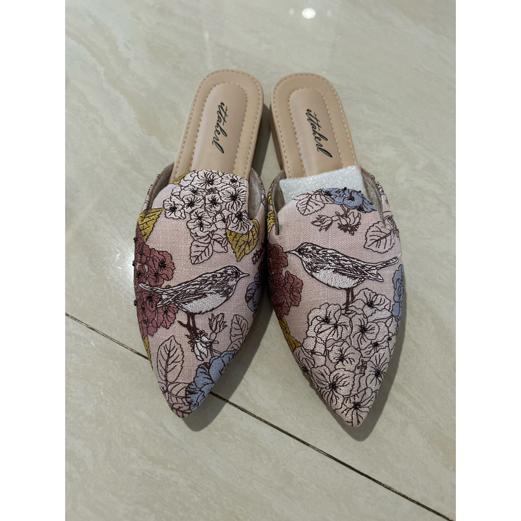 ittaherl slipper embroidery pink size 41