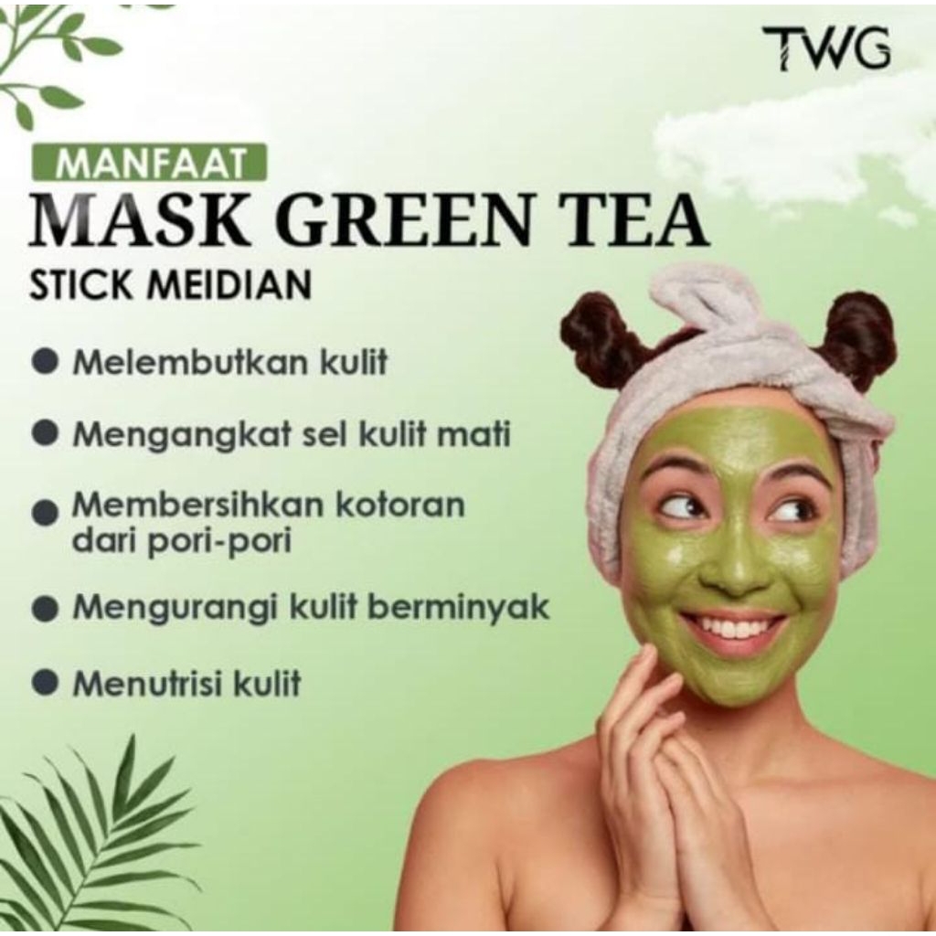 mask green tea