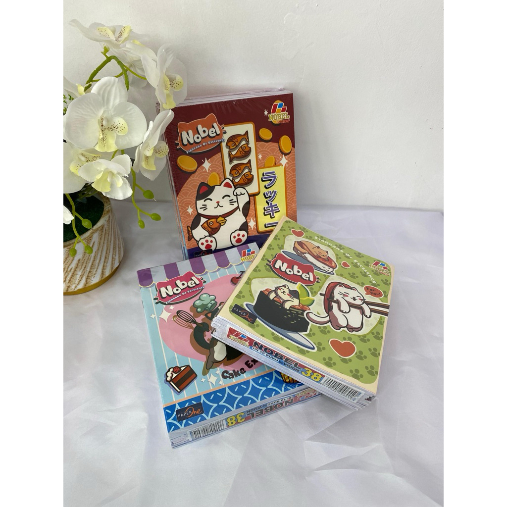 

BUKU TULIS NOBEL BY VISION ISI 38