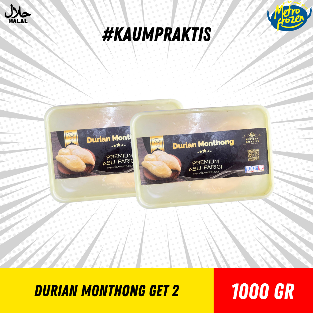 

DURIAN Monthong GET 2 //durian monthong premium asli parigi //durian monthong kupas