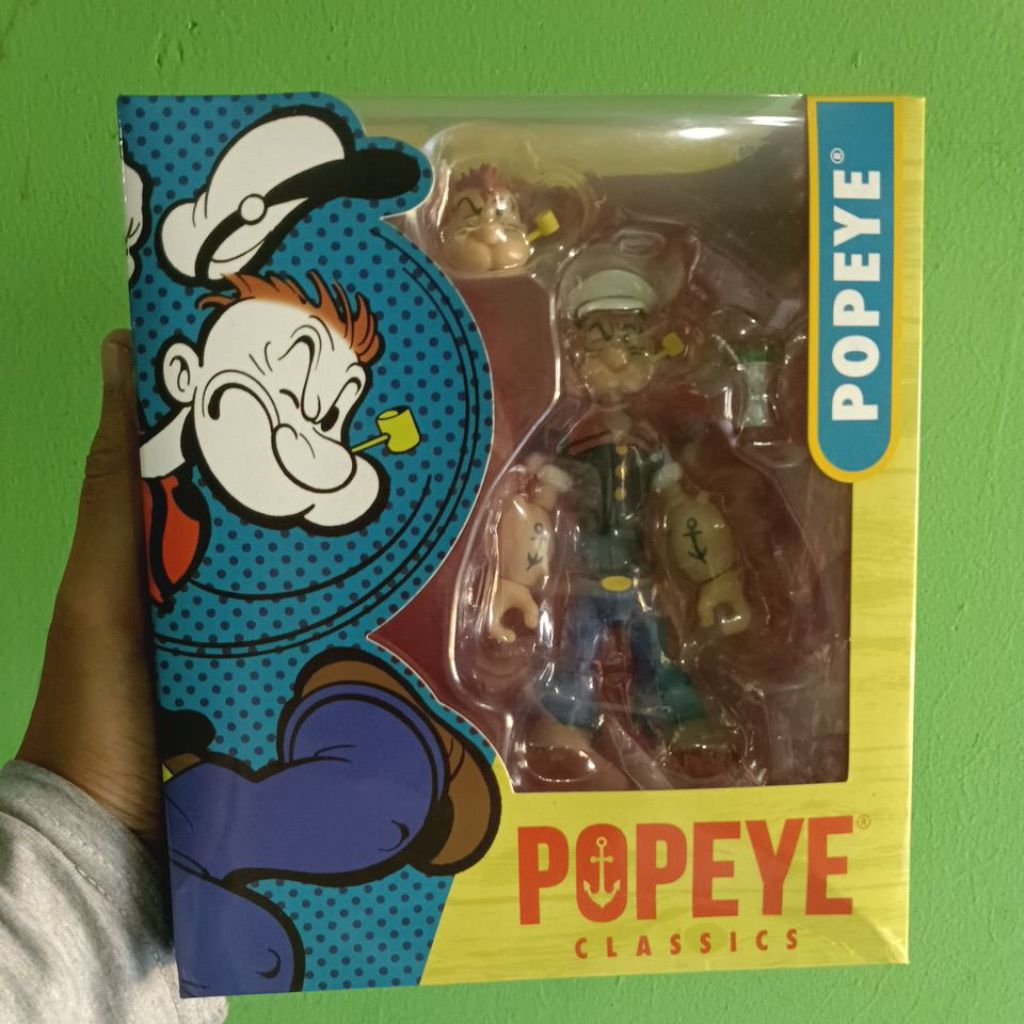 BOSS FIGHT STUDIO POPEYE CLASSICS ADULT COLLECTIBLE ACTION FIGURE ORIGINAL