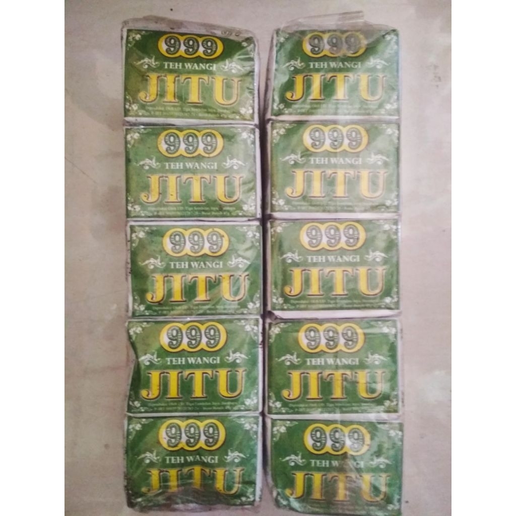 

Teh Jitu 45g (1 Slop Isi 10 Bungkus)