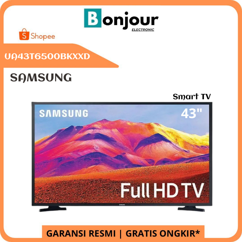 Smart TV Samsung UA43T6500BKXXD 43" Full HD Smart TV T6500 43T6500
