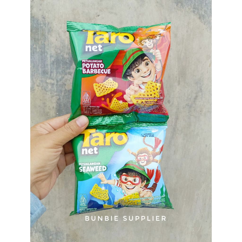 

Chiki Taro 8gr Isi 5 Pcs | Ciki Taro Rumput Laut / Potato BBQ