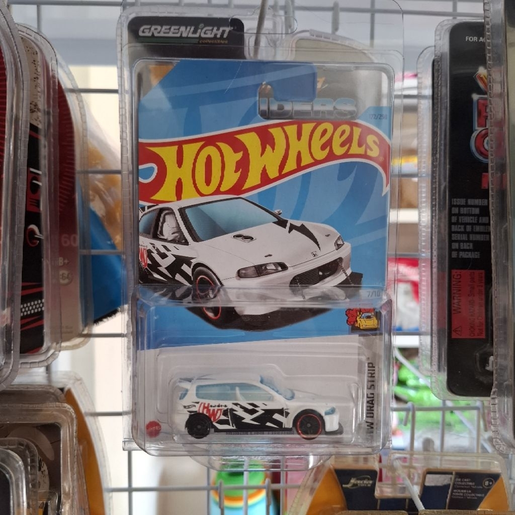 Diecast Hotwheels Honda Civic Custom Blister Segel