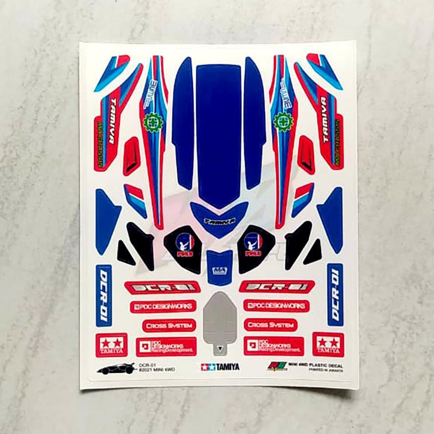 

Stiker DCR-01 - PLN - Body Merah/Biru - Vinnyl Lam. Glossy