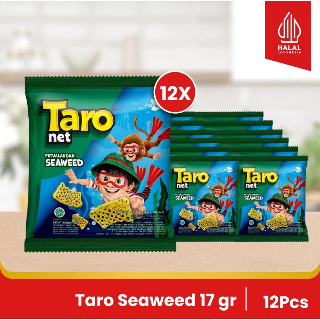 

Paket Bundling - Taro - Seaweed - Small Pack - 17gr - 12pcs