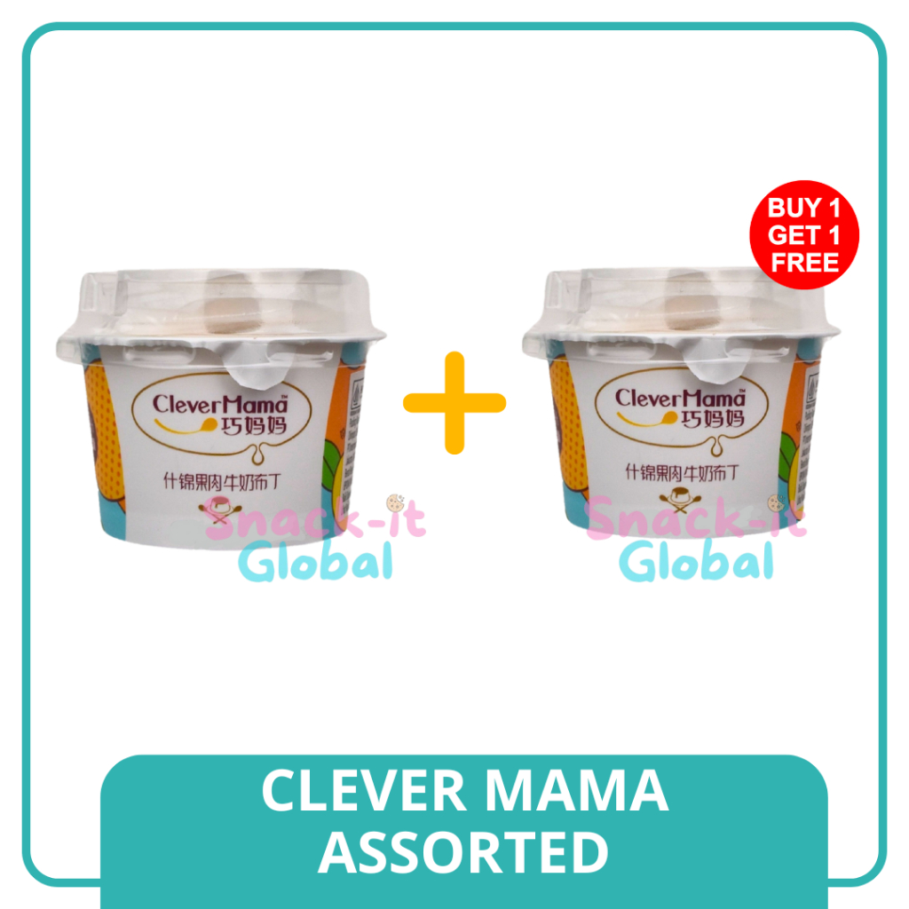 

[BUY 1 GET 1] CLEVER MAMA PUDING ASSORTED EXP 20 JULI 2025