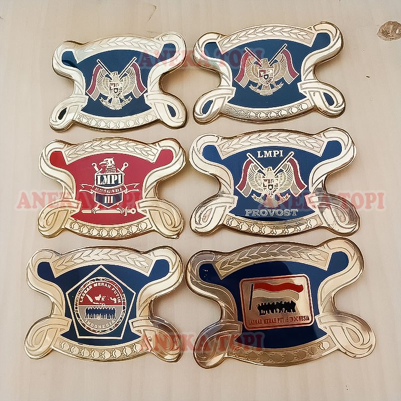Emblem LMPI Emblem Logo Laskar Merah Putih Indonesia All Varian - Aneka Topi