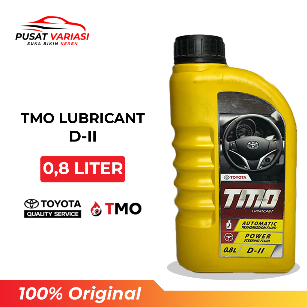 TMO Lubricant D‑II Oli Transmisi Matic & Power Steering – 0,8 Liter Original