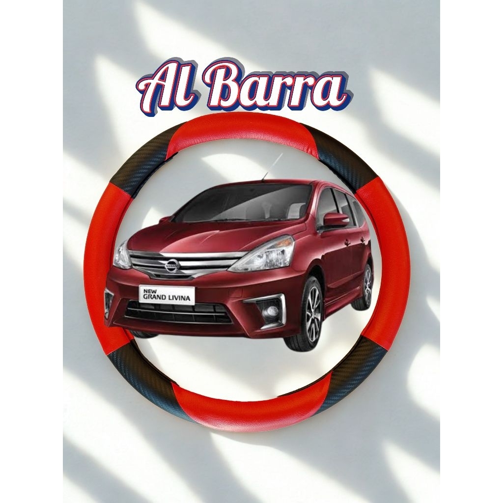 Cover/Sarung setir Mobil NISSAN GRANLIVINA L10/L11, NISSAN LIVINA VL, semua type&tahun.