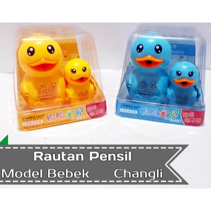 

Rautan Pensil Bebek Auto In & Out Mekanical Sharpener Shantou Changli CL-218