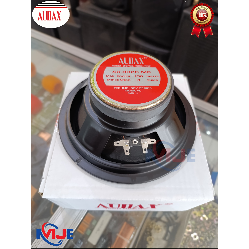 SPEAKER AUDAX 8 INC FULL RANGE SPEAKER AUDAX 8020 M8