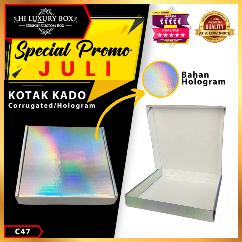 

Kotak Kue|Hologram|Kado|Serbaguna|Packaging|Cake|Box|Dus|C47