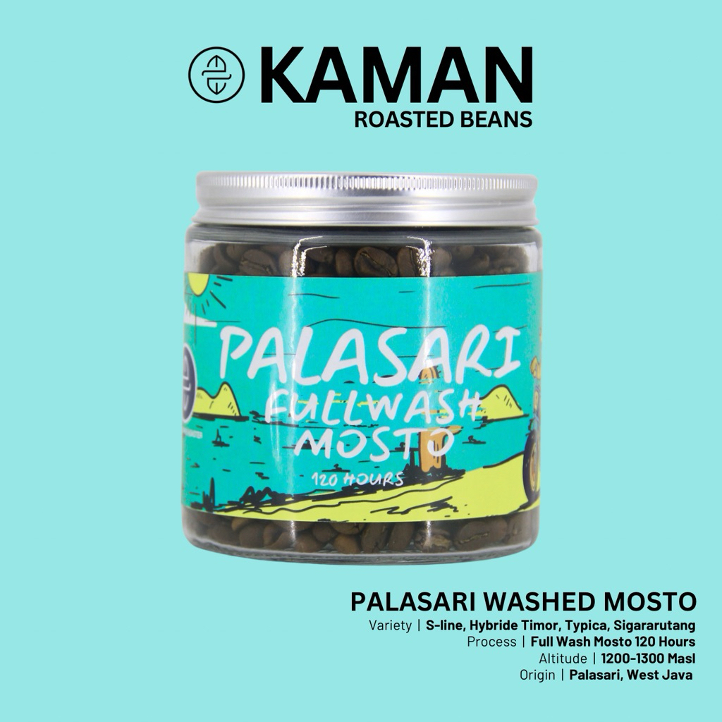 

Single Origin Kaman Coffee Roaster : Arabica Palasari Full Wash Mosto 120H