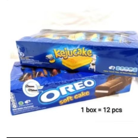 

OREO SOFT CAKE 16GR (ISI 12 PCS)