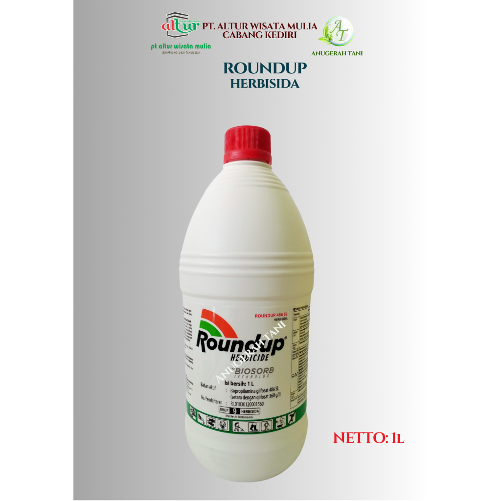 Roundup – Herbisida Kontak & Sistemik Non-Selektif