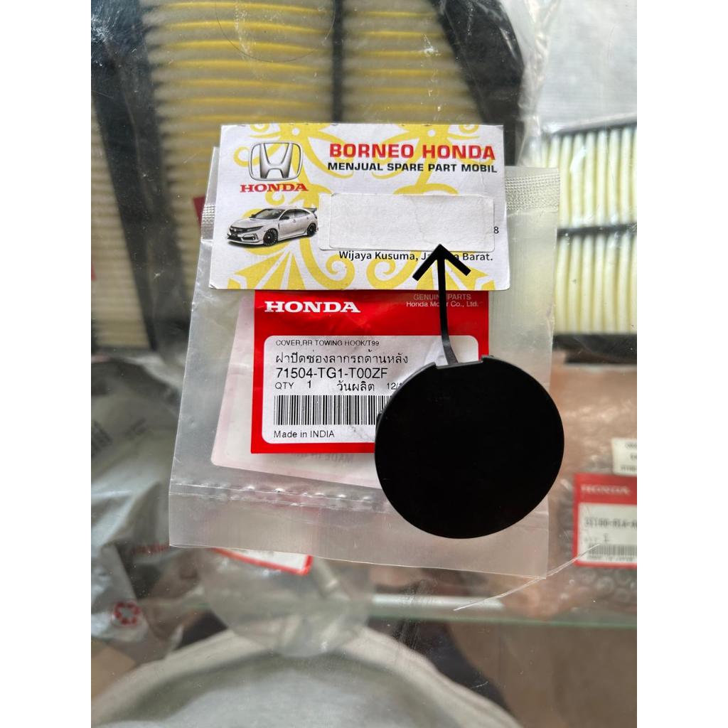 COVER TUTUP DEREK BUMPER TOWING HOOK BELAKANG BRIO YANG BAGASI MASIH FULL KACA 2012 2013 2014 2015 2