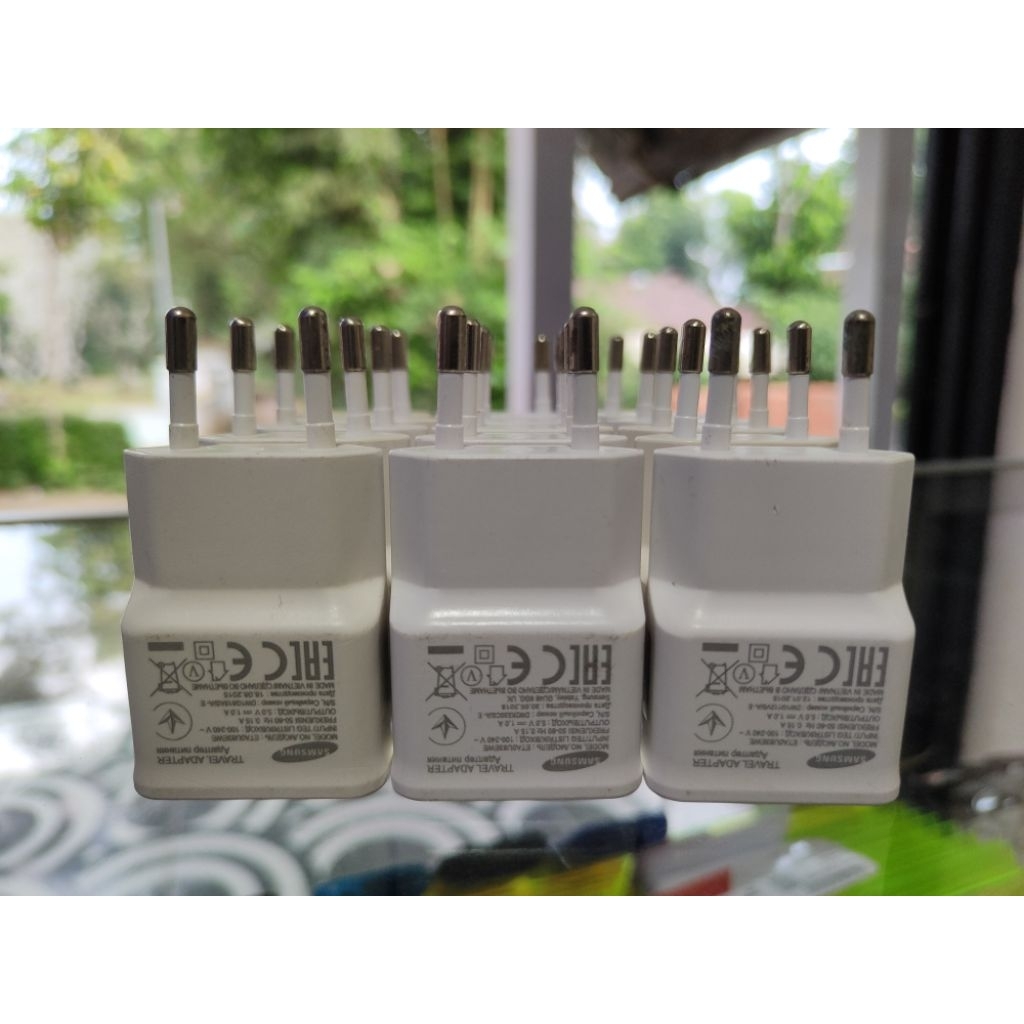 Adaptor Cas Samsung Adapter Cas Samsung 1 Amper Second KEPALA Cas Batok Cas Ori Samsung