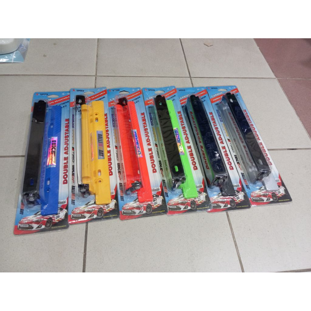 dudukan plat nomor mobil avanza Xenia veloz jdm Racing