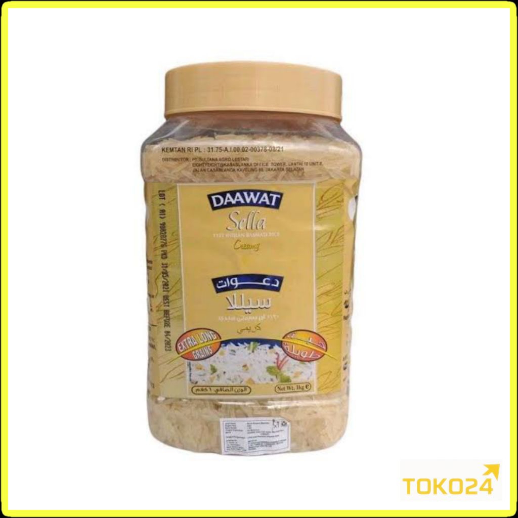 

Daawat Beras Basmati Sella Creamy 1 kg